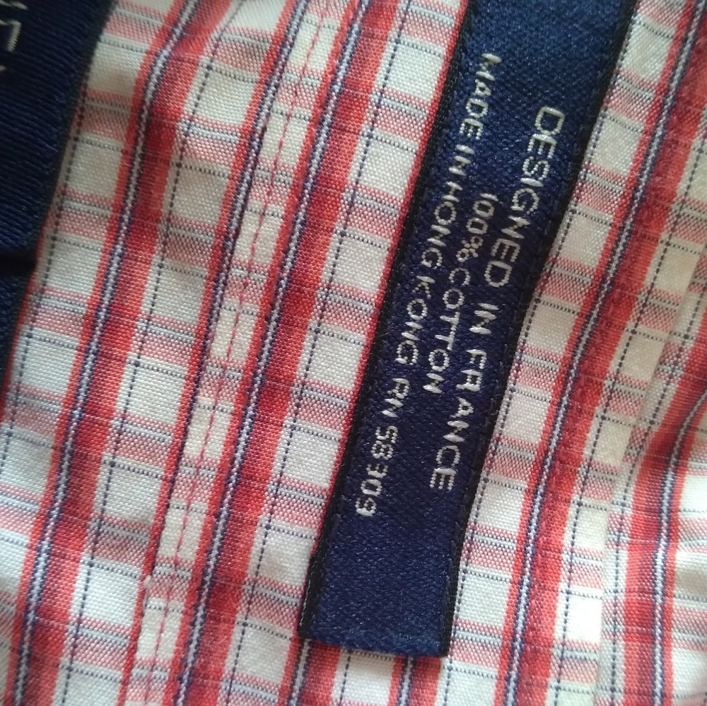 Daniel Cremieux collection red Plaid long sleeve - Picture 9 of 9